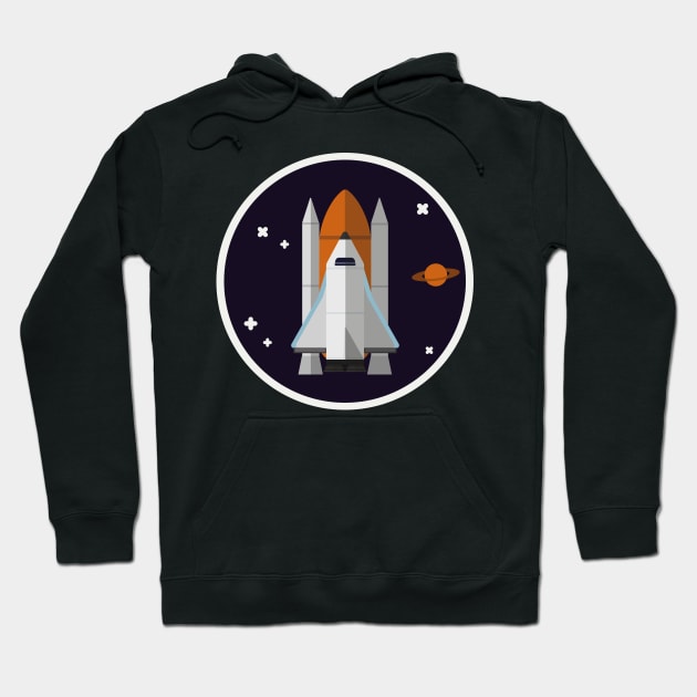 The Rocket Badge Hoodie by SPAZE